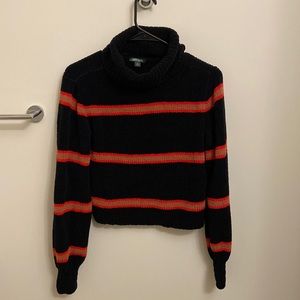 Striped Turtleneck